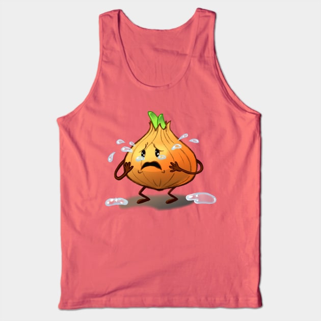 Crying onion Tank Top by Redilion